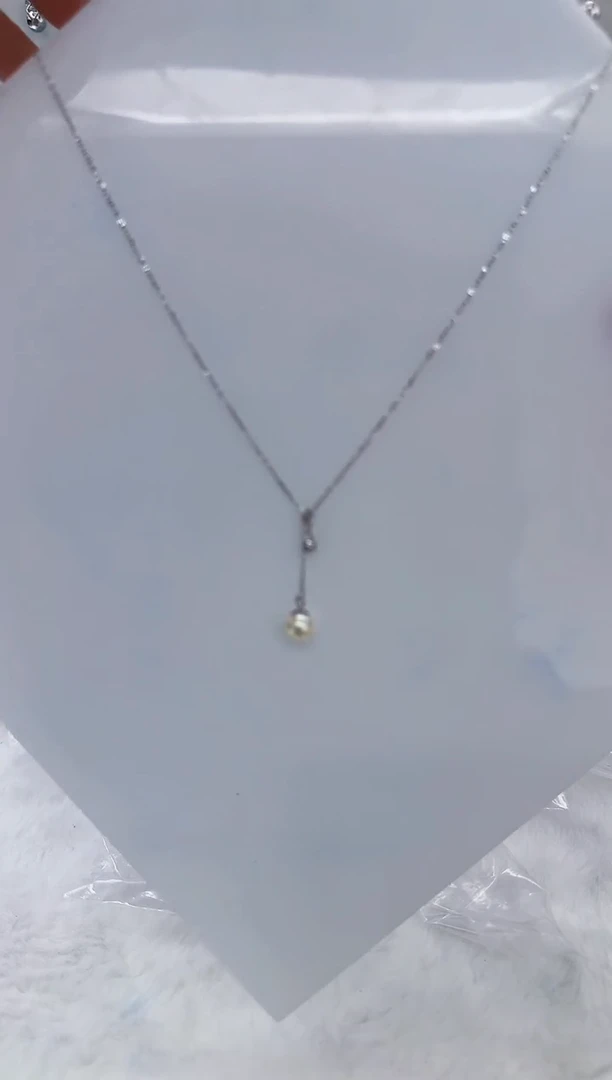 银S925镶嵌海水珍珠DA海水珍珠吊坠7-8 a665