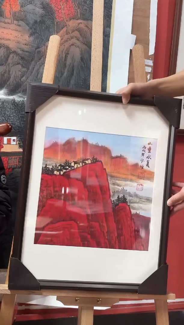 国画王顺增/精品国画/1平尺