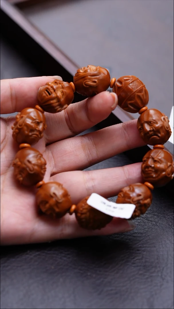 手串/手链橄榄核清***岗榄雕手*持dhj