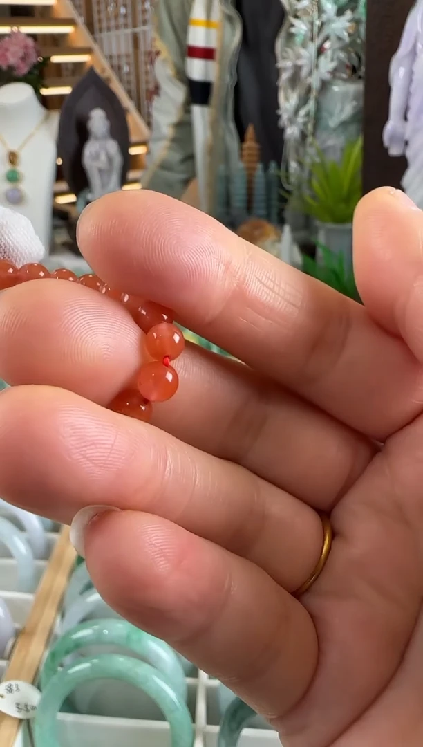 未镶嵌手链玛瑙/玉髓手串