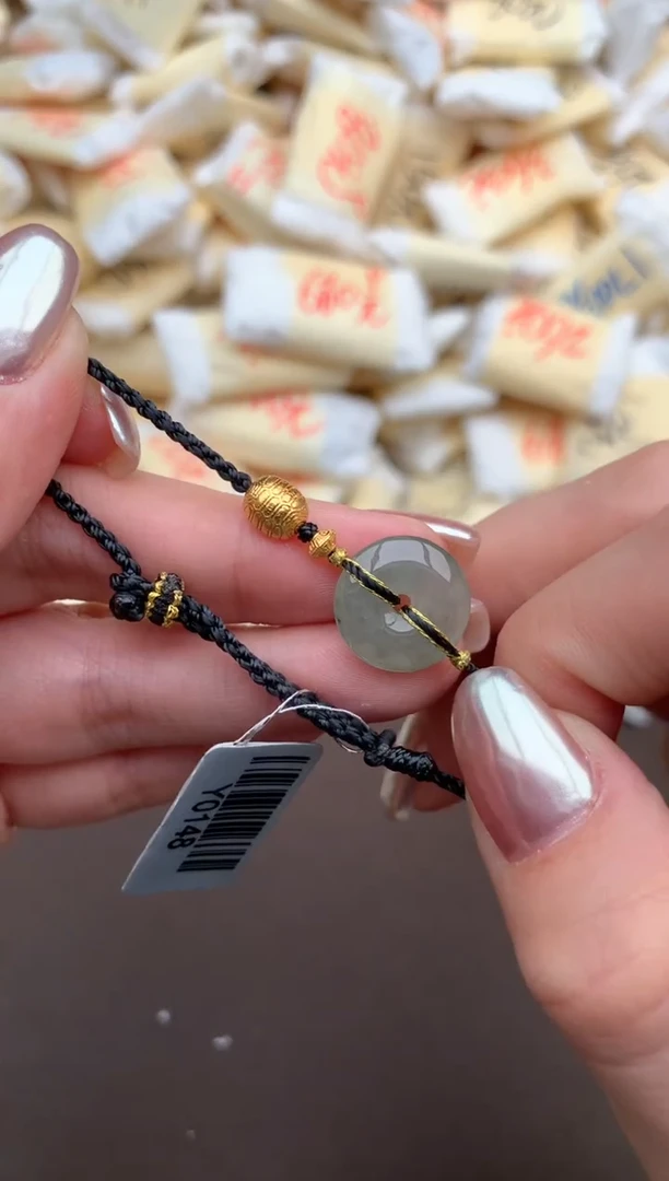 【闪购商品】翡翠手绳银S925镶嵌一