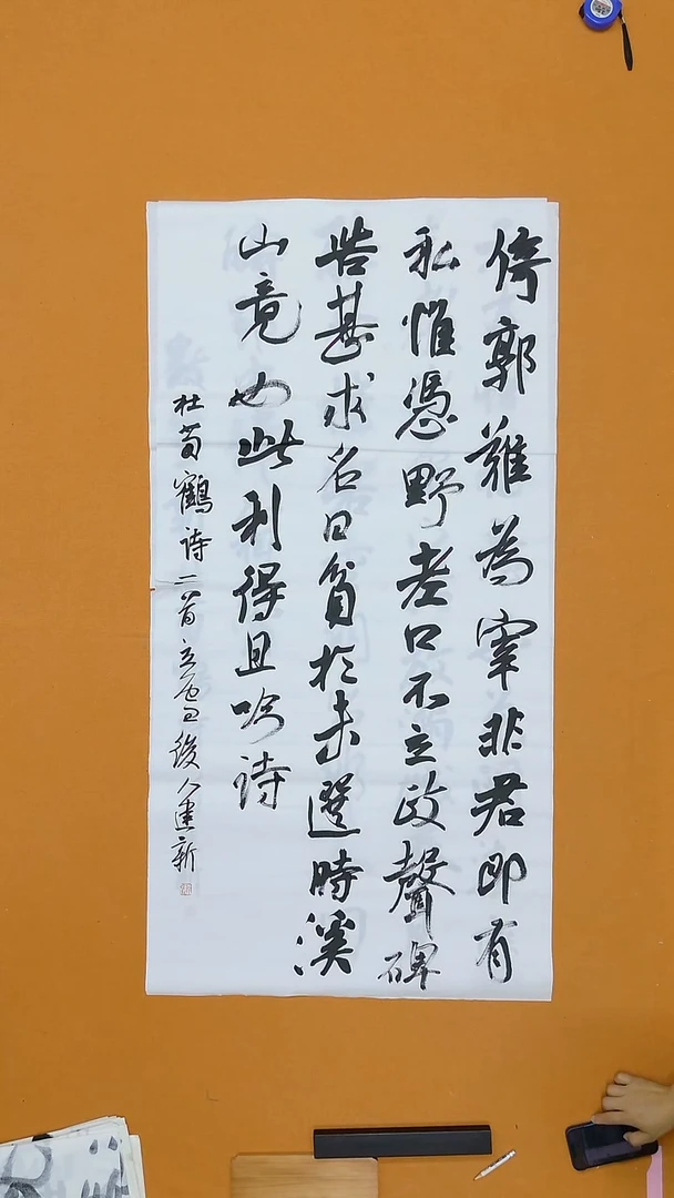 书法游建新 江西理S 68*138 兰亭书家