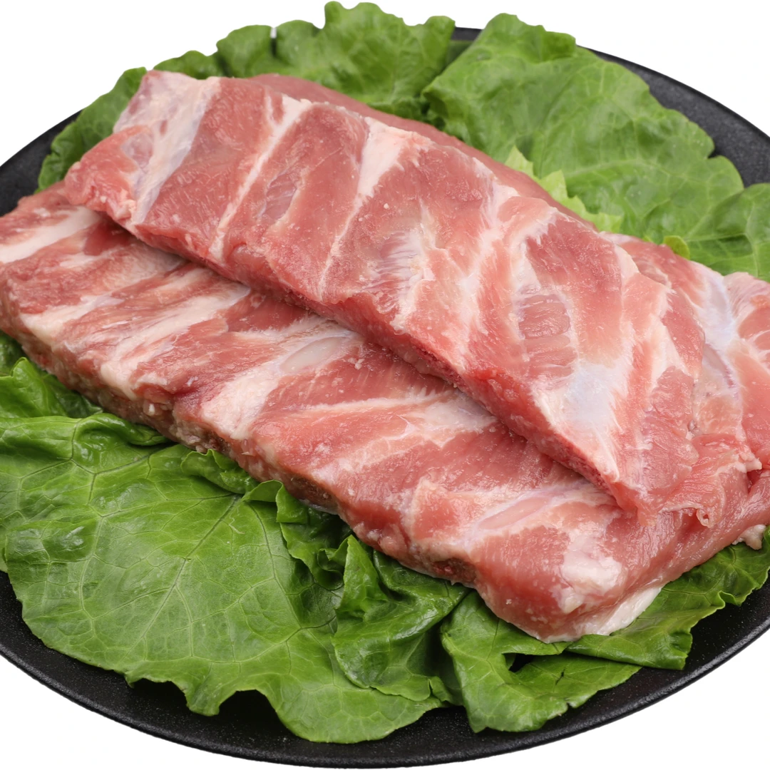 牧岛土猪肋排4斤无脊骨含软骨新鲜散养土猪肉生猪肉仔排小排骨2kg