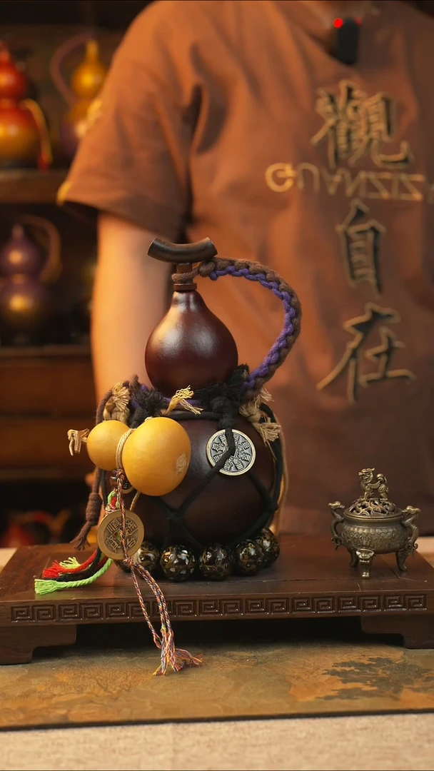 669大漆一物一拍记葫堂出品【不带手串】