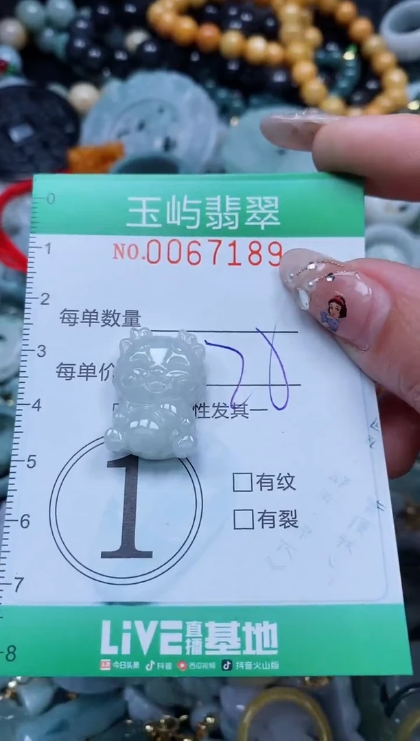 【闪购商品】翡翠颈饰未镶嵌闪购0067189
