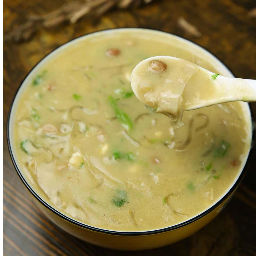 【工厂直发】营养五香豆沫杂粮粥老少皆宜清香美味早餐选择