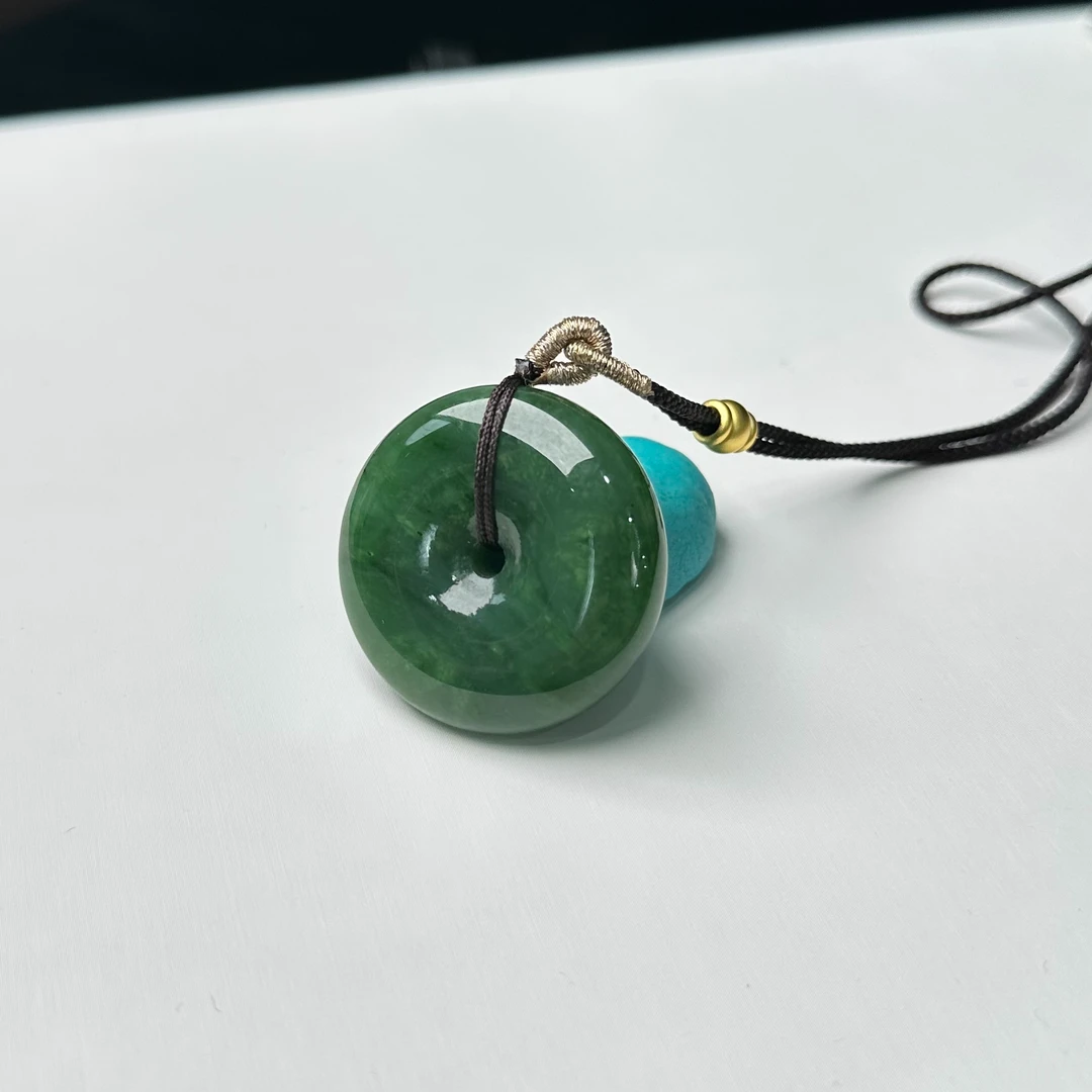 和田玉平安扣 P1356