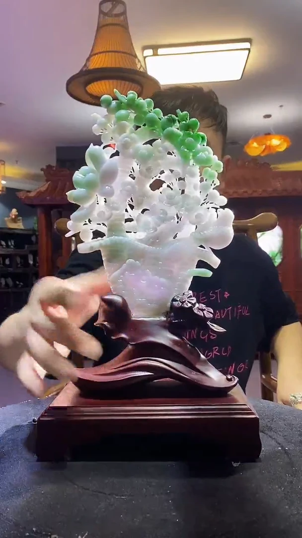 定制翡翠未镶嵌08/0602/Y/花