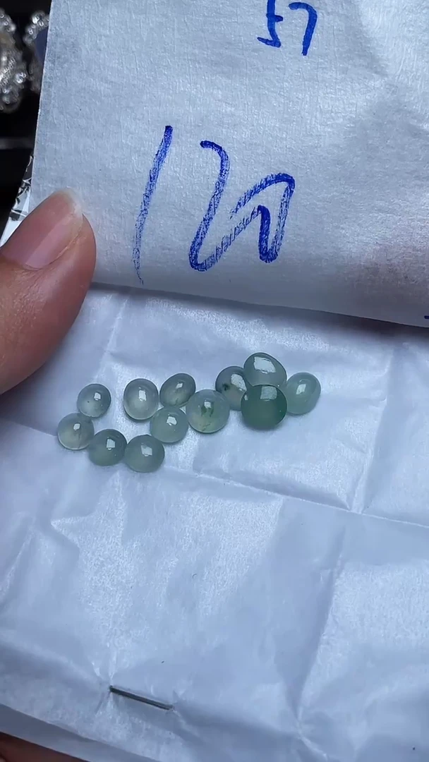 翡翠裸石未镶嵌天然缅甸翡翠A货57