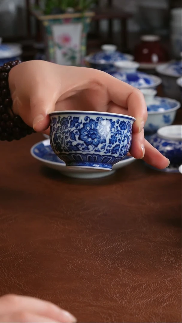 景德镇高端茶器景德镇纯手工手绘高端茶器
