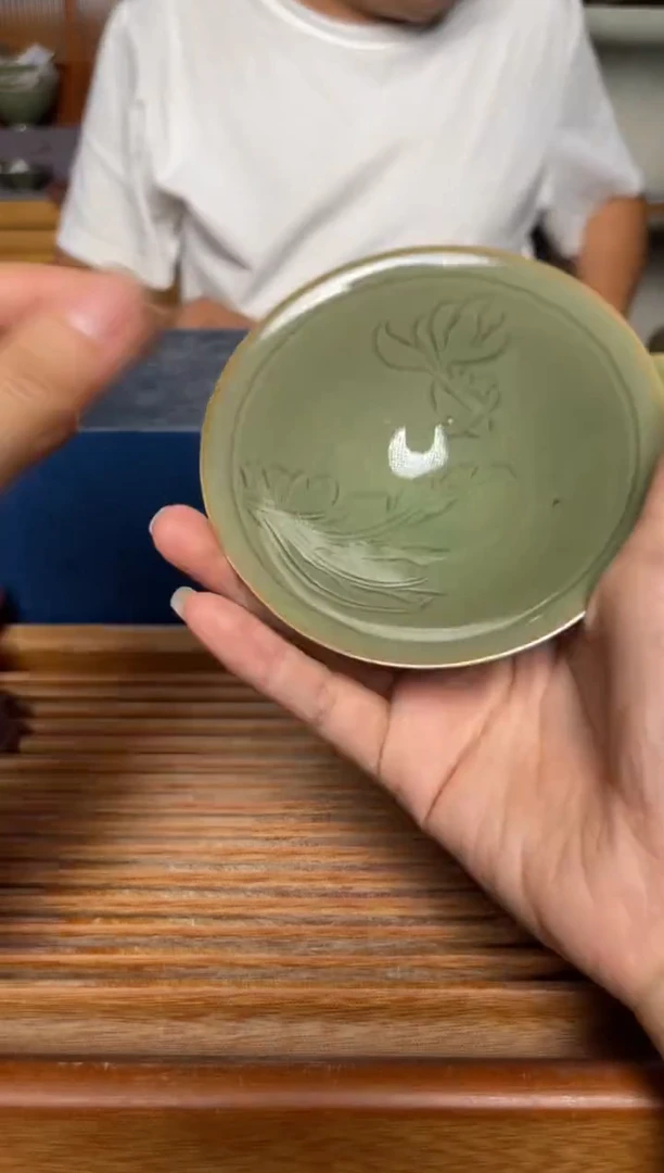 其他433耀州窑纯手工斗笠盏  微瑕