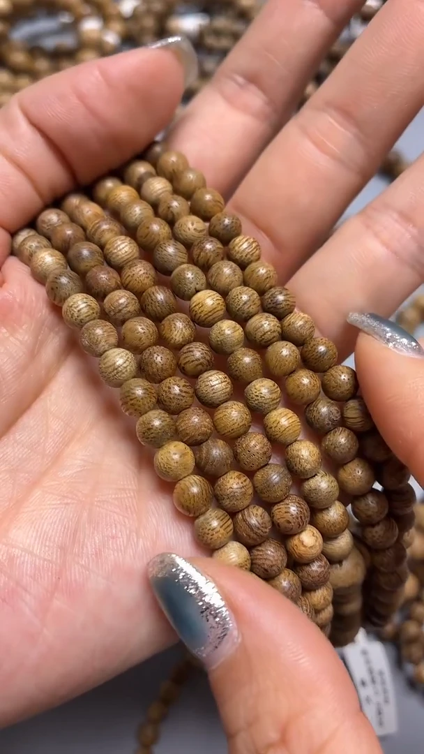 沉香手串文莱圆珠长串0.6多样性发其一