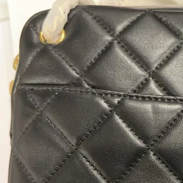 （快乐）新款金币相机包羊皮时尚单肩包