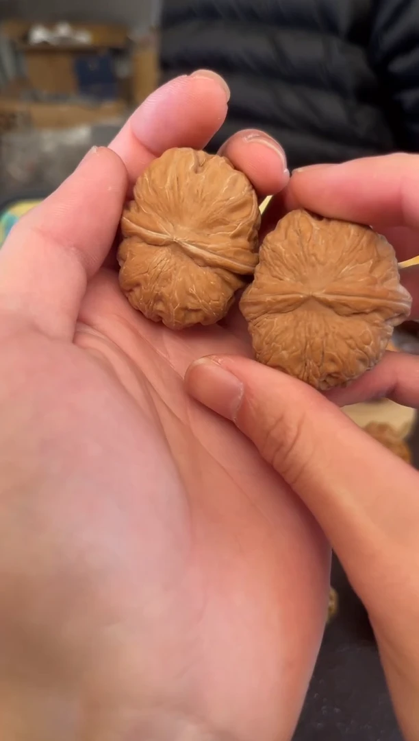 吊坠文玩核桃42尺元宝全品