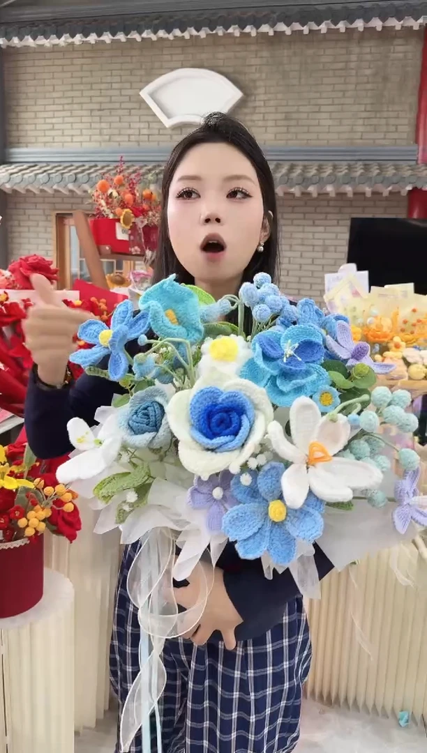 非遗手工定制花束，孤品清仓！！