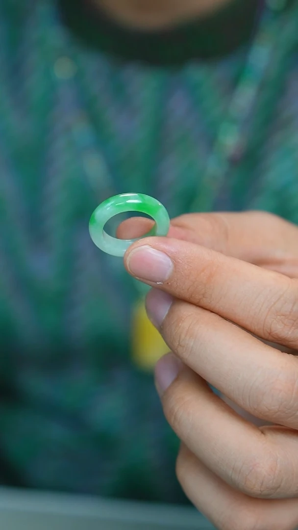 【闪购商品】翡翠戒圈未镶嵌52号-戒圈/G/3