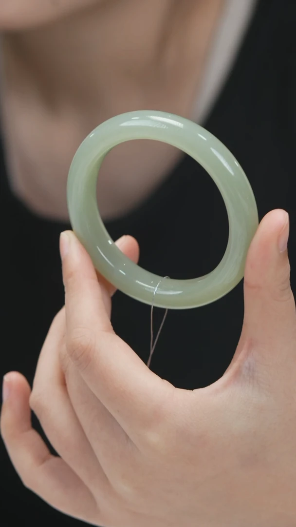 未镶嵌手镯和田玉和田玉手镯w0143