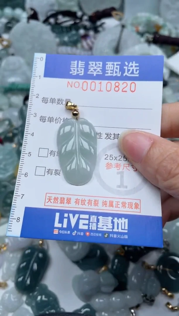 颈饰未镶嵌翡翠10820