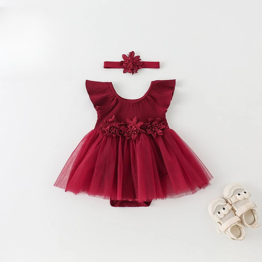 女童连衣裙夏装洋气小月龄公主裙婴儿裙子周岁宝宝纱裙夏季包屁裙