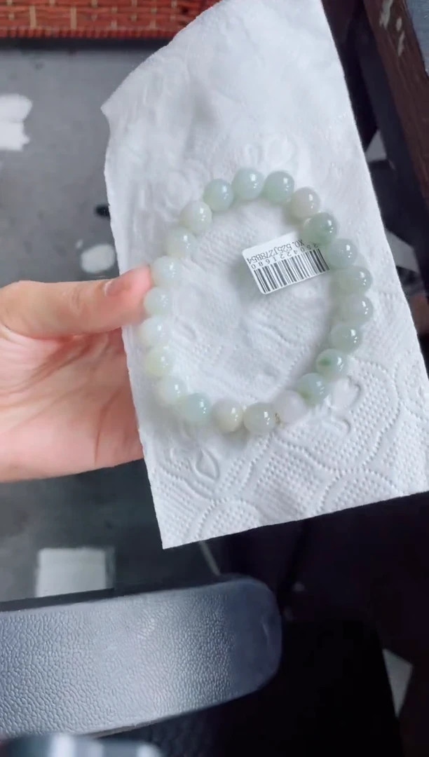 未镶嵌手链翡翠珠串