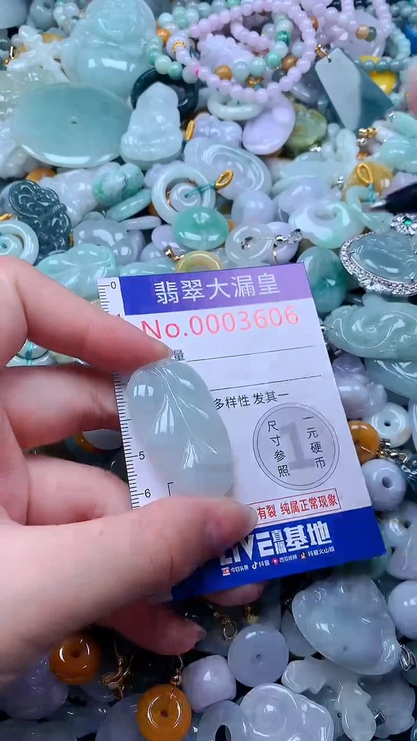 翡翠未镶嵌吊坠(不含链)3606