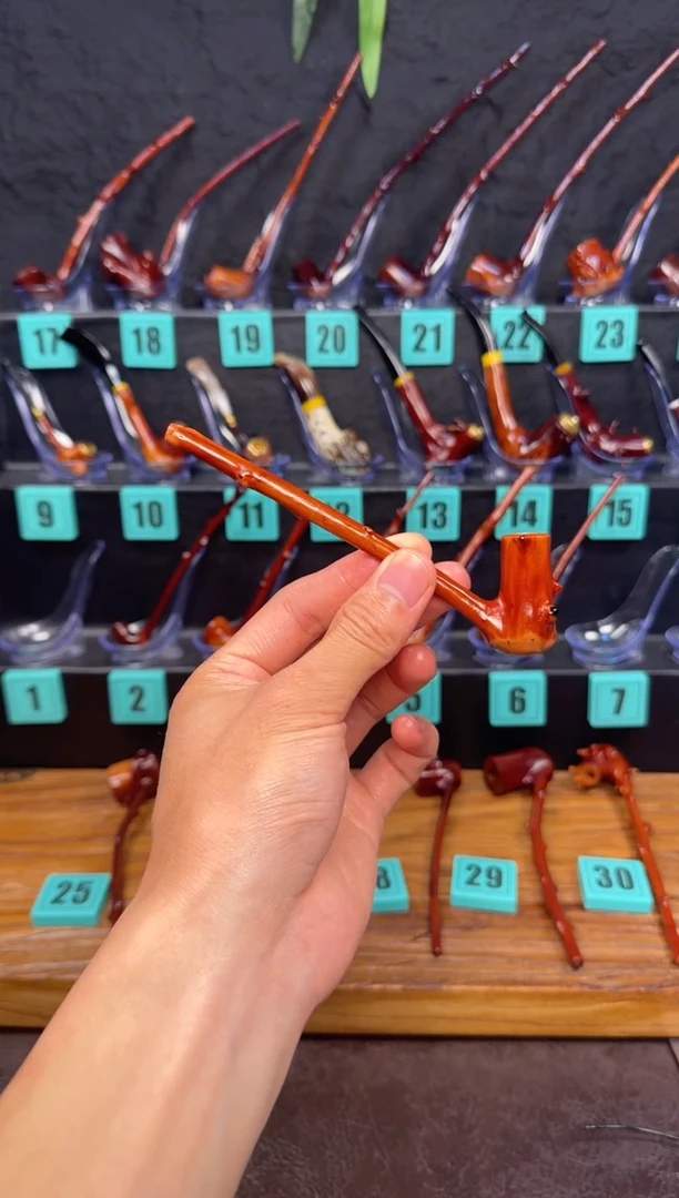 一物一图檬子木手工香烟嘴