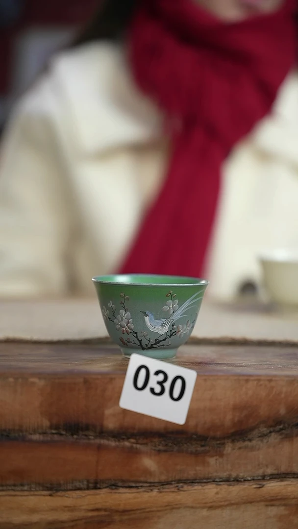 【闪购商品】杯等烟雨陶瓷手作杯030