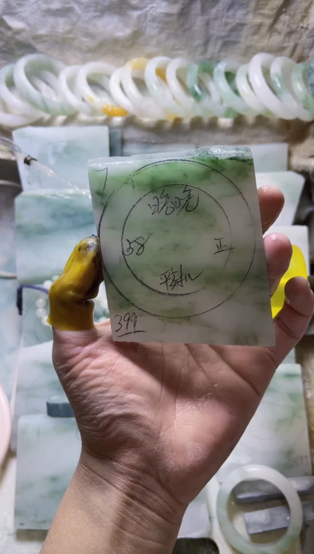定制石英质玉（天山翠）定制款58