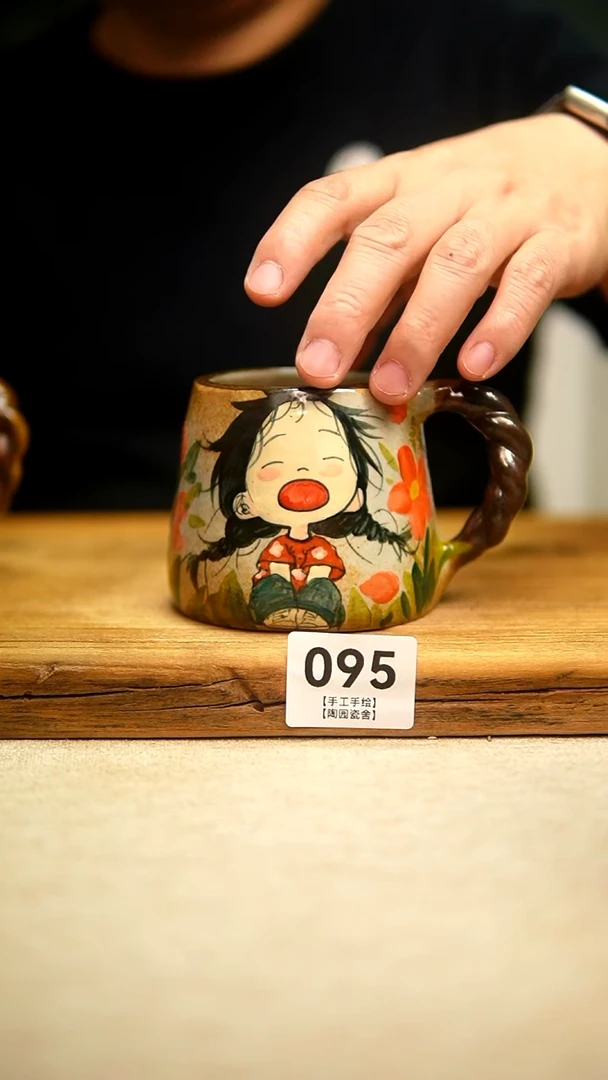 @@陶园瓷舍@@纯手工手绘@高温釉下彩