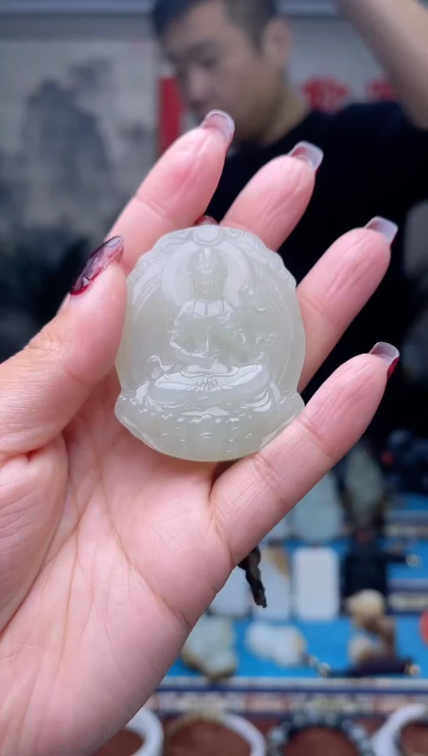 【闪购商品】和田玉挂件未镶嵌1