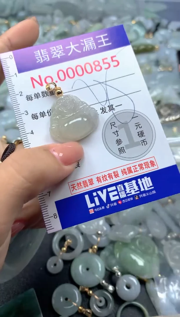 颈饰未镶嵌翡翠855