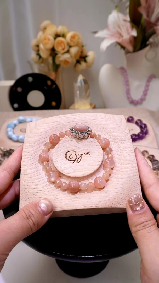 未镶嵌手串水晶太阳石水晶手串