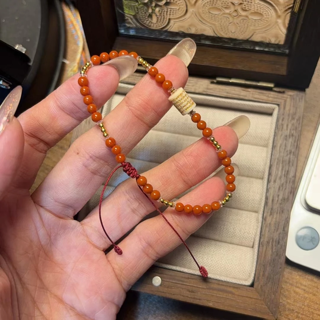 南红手编绳精致款