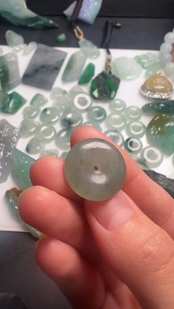 裸石翡翠天然A货翡翠