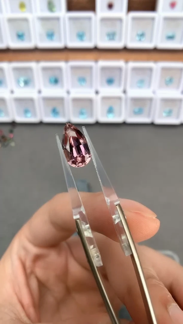 未镶嵌裸石定制碧玺3.66ct 07019