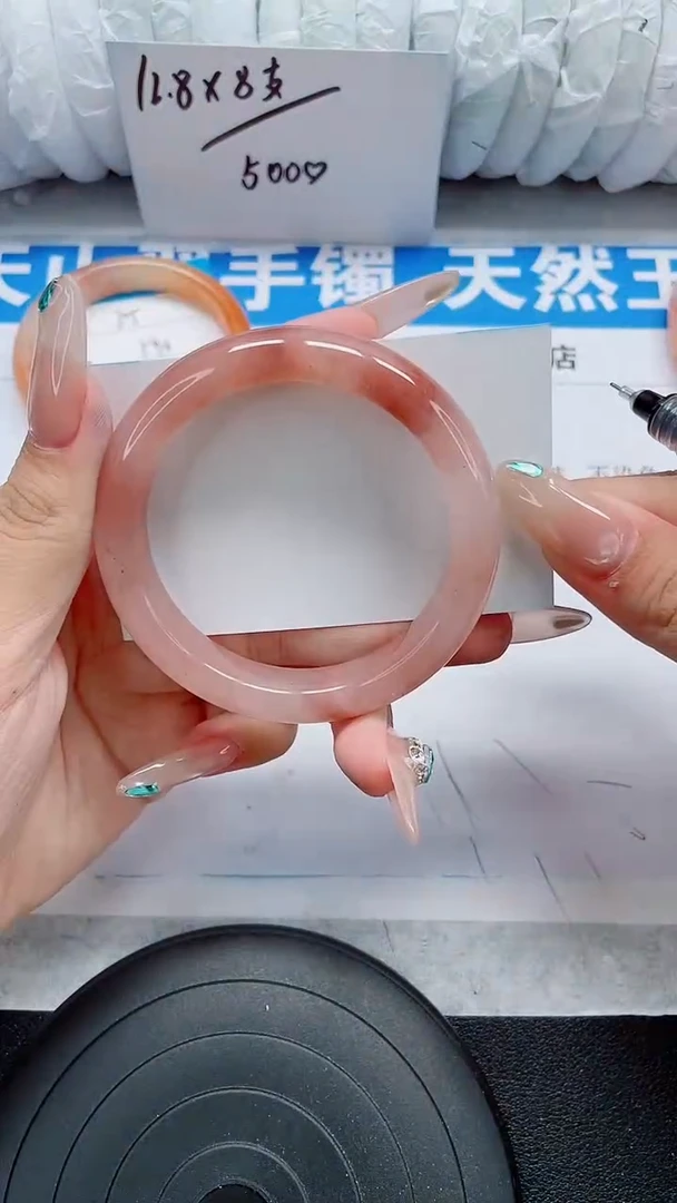 未镶嵌手镯石英质玉306-52/53