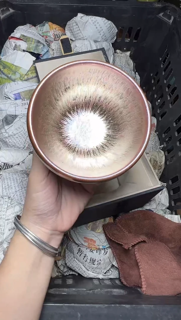 茶盏金丝万缕 盏三疯建盏茶器