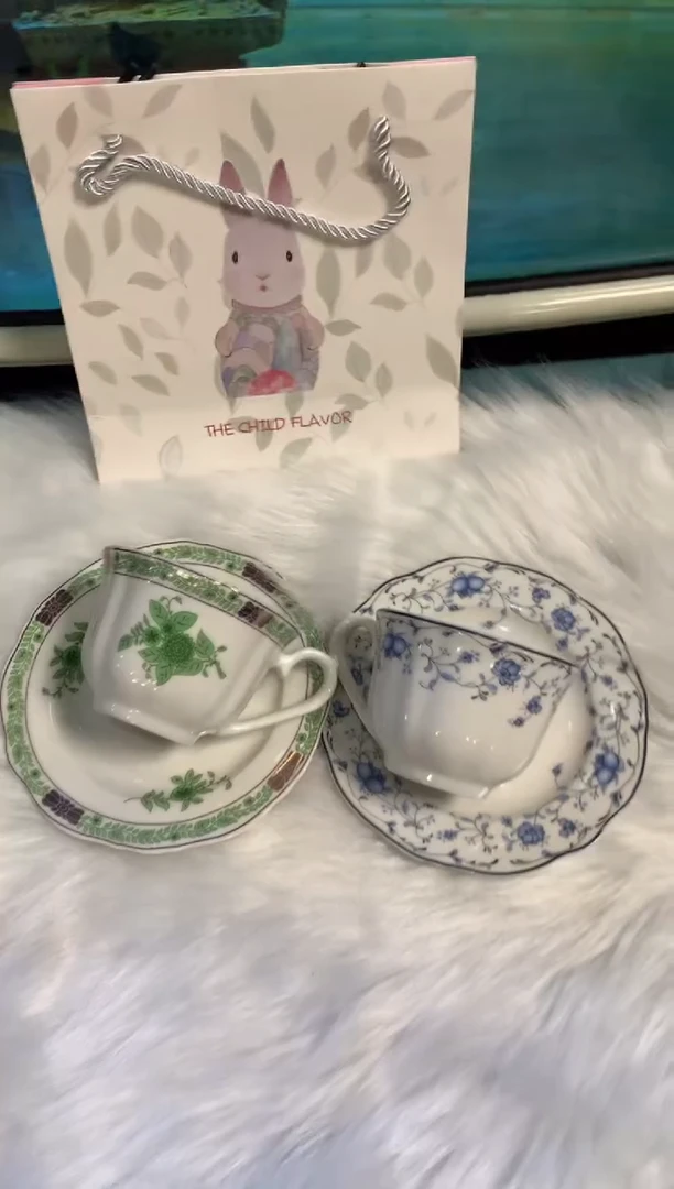 【闪购商品】瓷片陶瓷原单CC666餐具2个