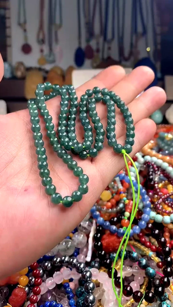 【闪购商品】翡翠手链未镶嵌(一物一件)148892