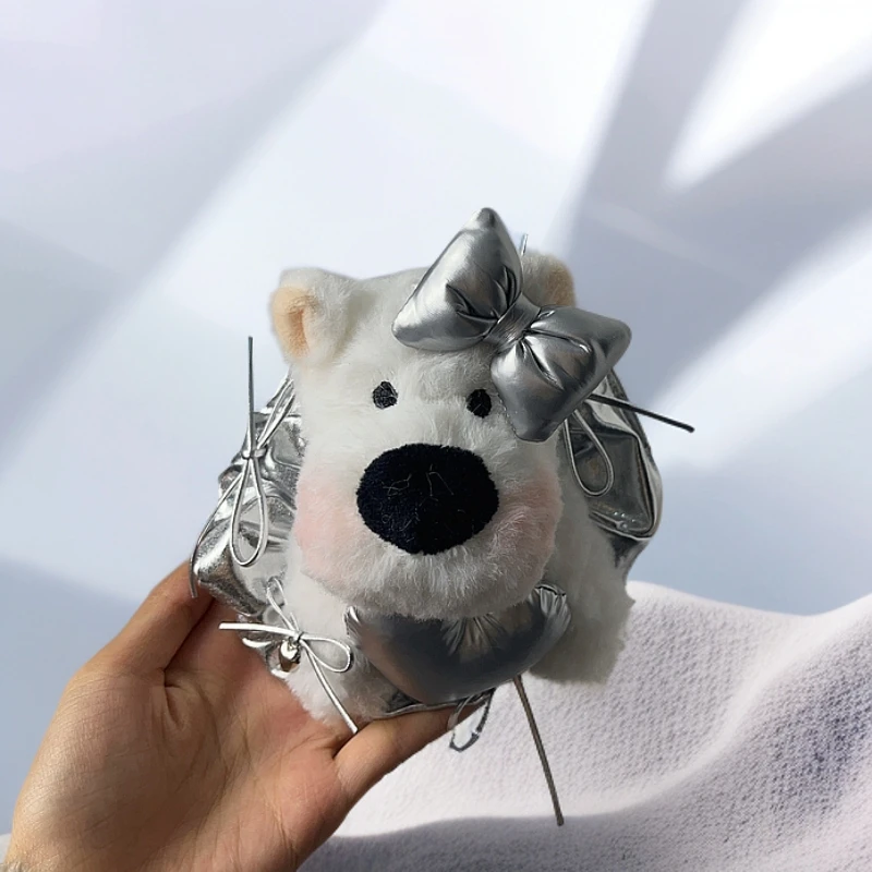【面面手作】手作DIY小众高级西高地狗狗毛绒挂件