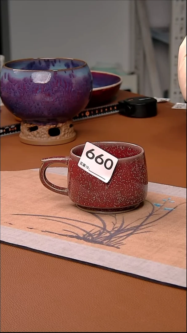 摆件原产地钧瓷茶器花器竞拍放漏