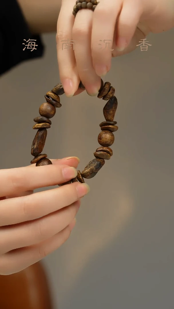 沉香手串半野大留疤设计款