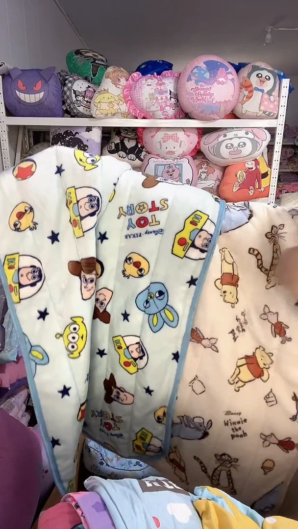 70*120cm  法兰绒小垫子 两条