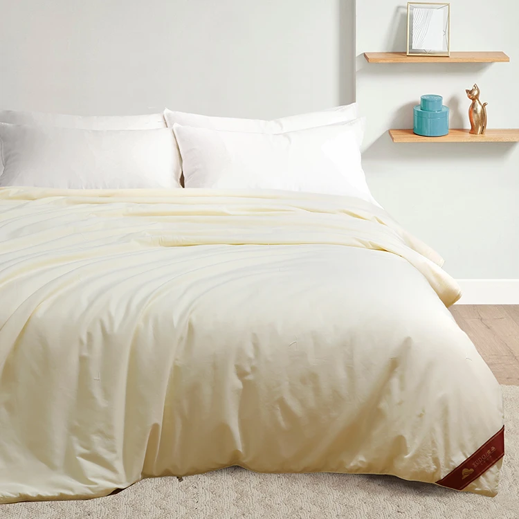 古法手工黄色丝1斤体验被长丝优等品婚庆喜被冬被夏凉被空调被