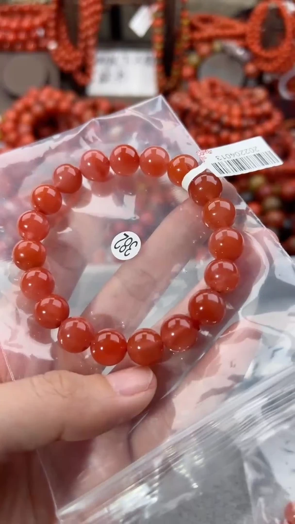 【闪购商品】南红玛瑙手串未镶嵌10