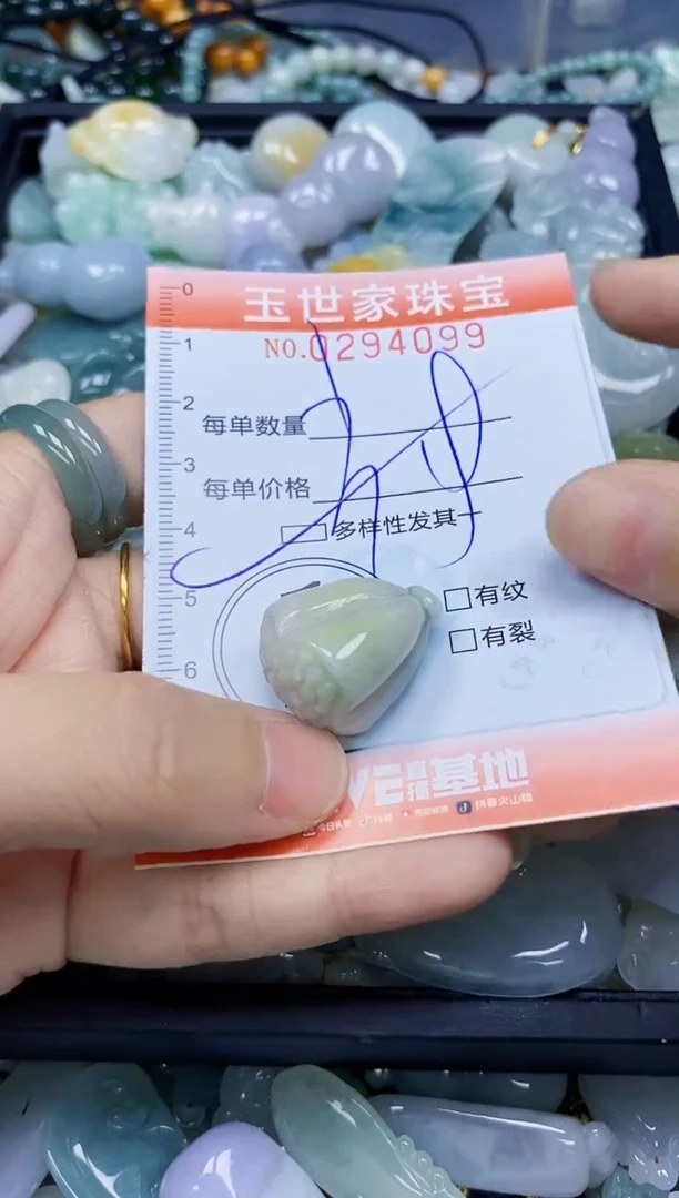 翡翠未镶嵌颈饰闪购0294099多样性发其一
