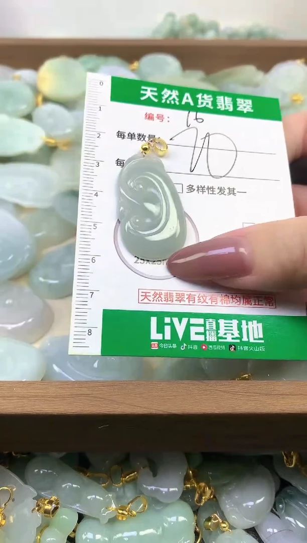 颈饰未镶嵌翡翠纯天然缅甸A货翡翠