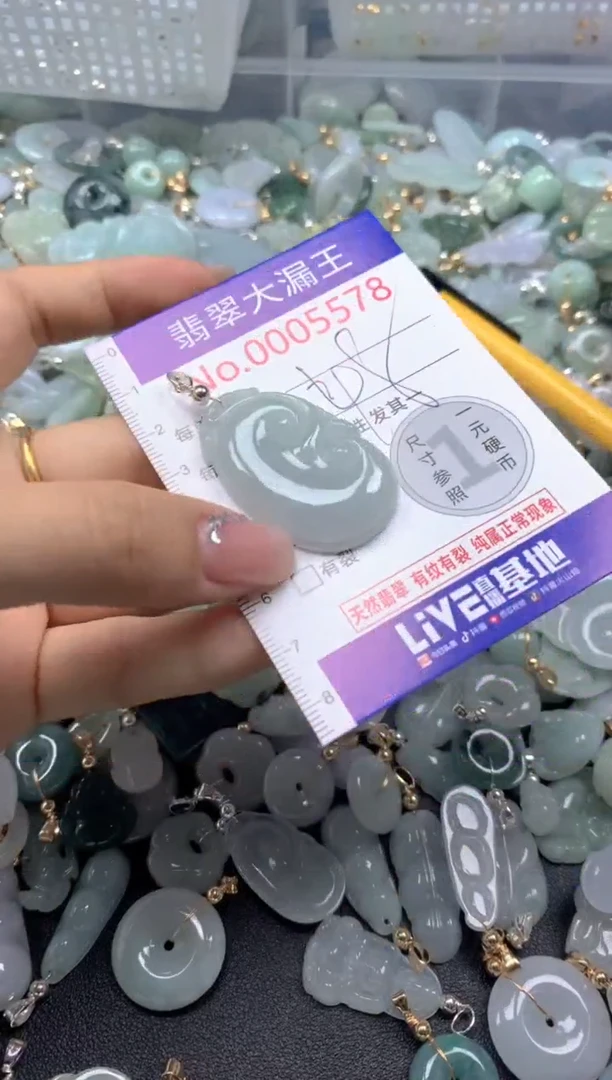 颈饰未镶嵌翡翠5578