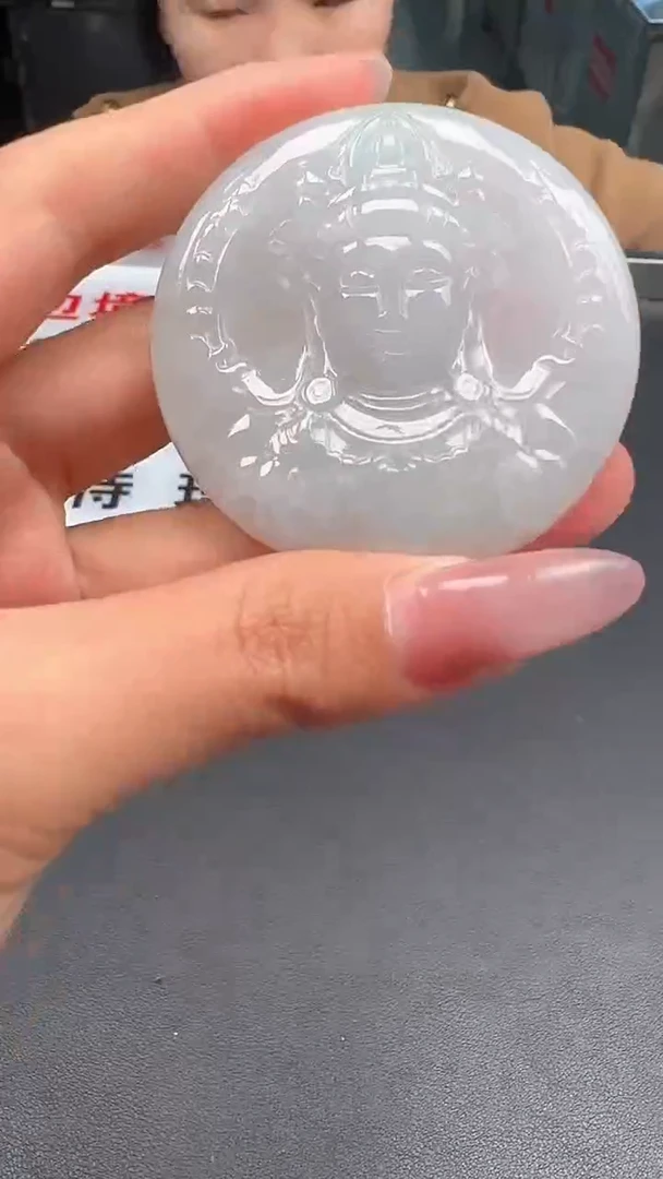 【闪购商品】翡翠颈饰未镶嵌出人头地6293/63