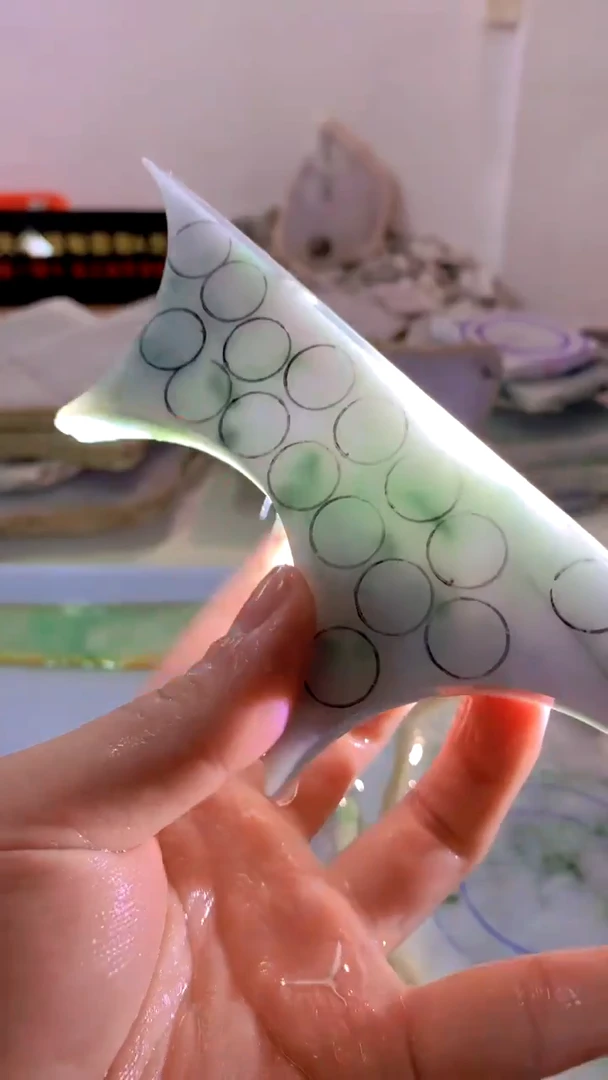 翡翠未镶嵌颈饰缅甸A货翡866